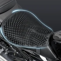 seat cover shock absorption decompression black soft motorcycle gel seat cushion for motorcycle