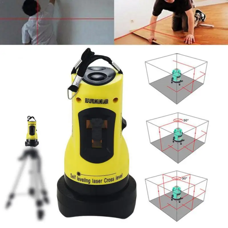 

2 Lines Laser Level Level Self-Leveling 360 Horizontal Vertical Cross Powerful Laser Level Electric Tools Analysis Instruments