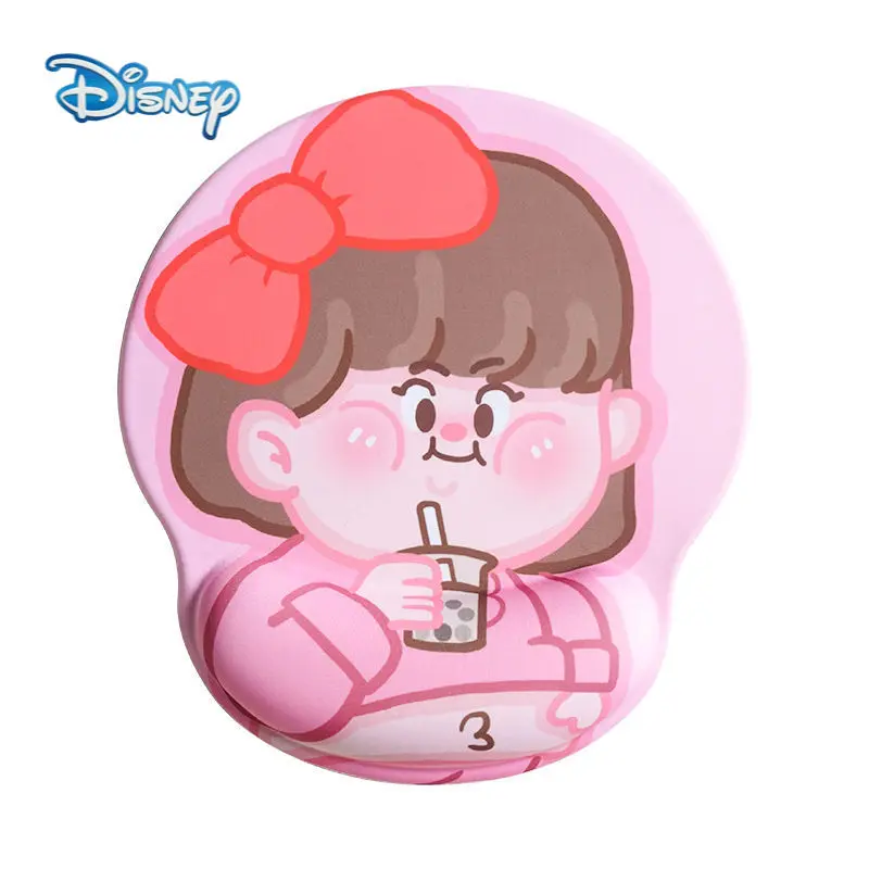 

Disney Cartoon 3D Mouse Pad with Wrist Rest Kawaii Ergonomic Mice Mat Anti-slip PC Notebook Mat Home Office Desk Gaming Mousepad