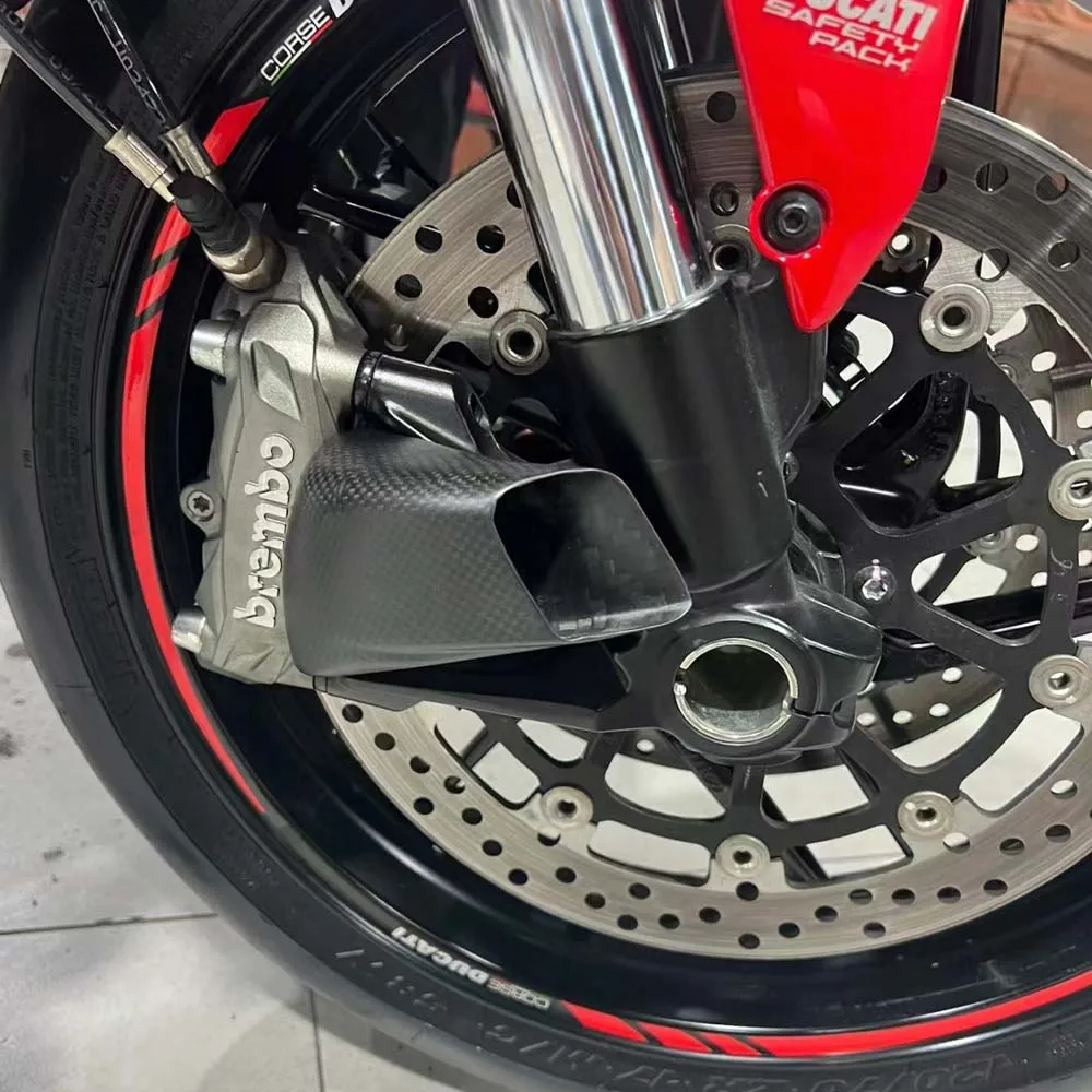 Для SUZUKI Hayabusa GSX1300R 2008-2023 углеродное волокно 108 мм суппорты кронштейн тормозного