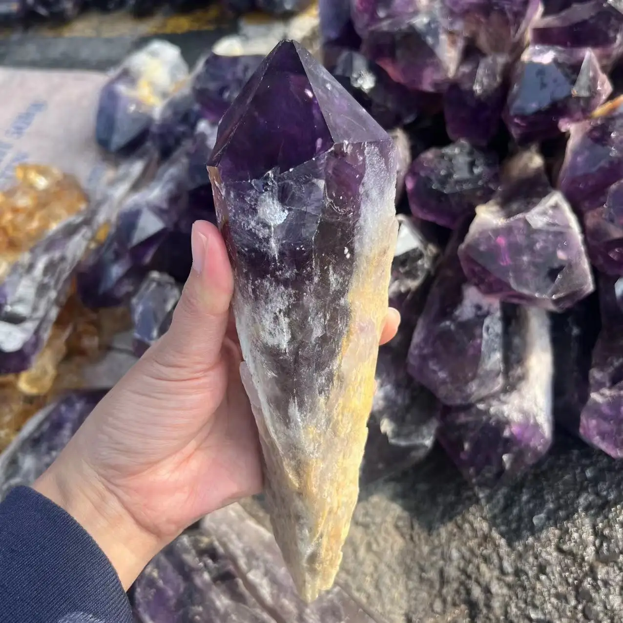 

Хрустальная палочка из аметиста