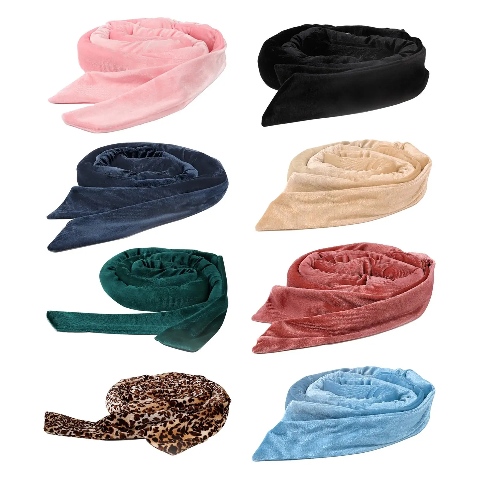 

Women Heatless Curling Rod Headband Girls Heatless Curler Rod Sleeping