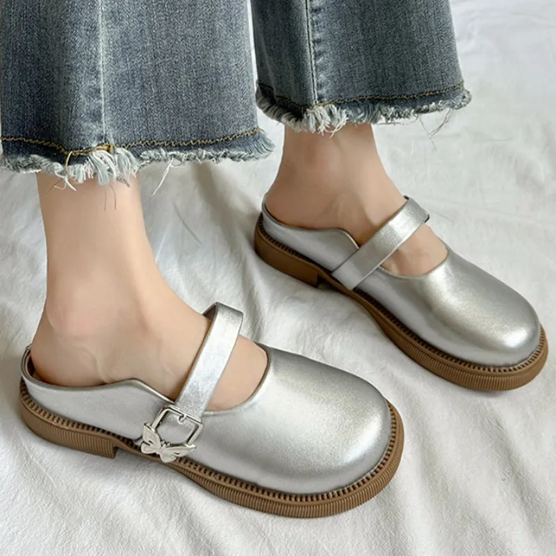 

Summer Flats Platform Mules Shoes Women Slippers Designer 2023 New Casual Chunky Dress Slingback Sandals Women Flip-flops Slides