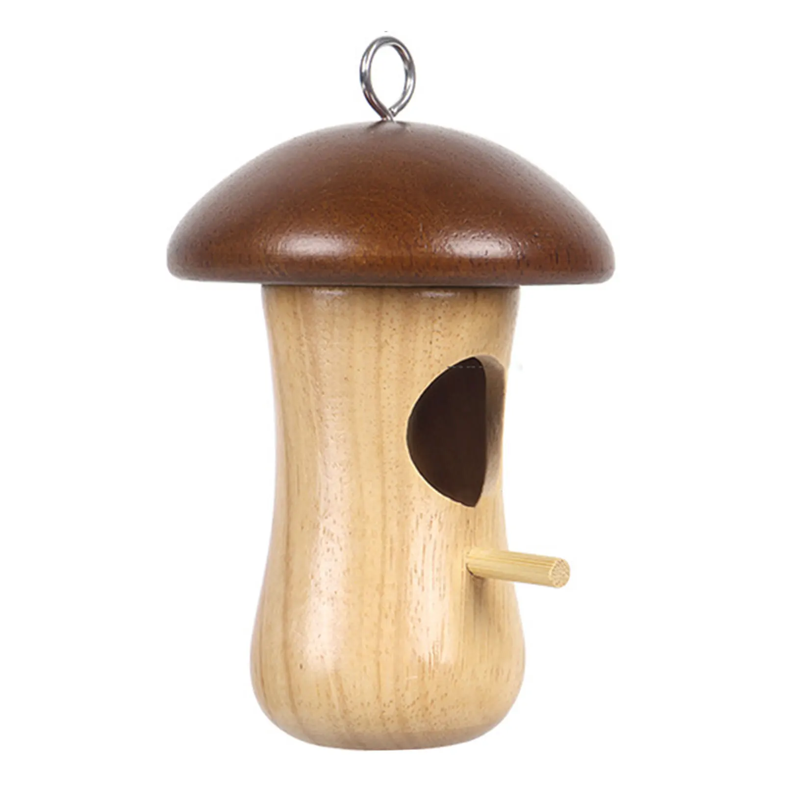 

Садовый деревянный домик-Колибри, пасторальная декоративная кормушка для птиц для украшения сада, заднего двора