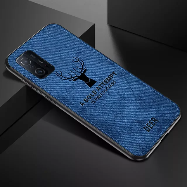 

Case For Xiaomi 11T Xiaomy Xiomi Mi 11 T Pro 11TPro Mi11TPro 5G 6.67'' Soft Slim Cloth Skin Deer Phone Cover For Xiaomi1