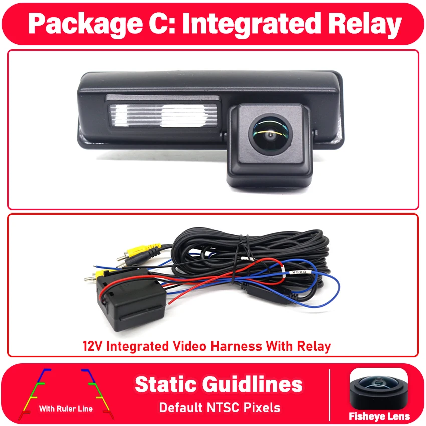 

Автомобильная камера заднего вида HD ночного видения для Toyota Sienna 2 2004 2005 2006 2007 2008 2009 фотокамера