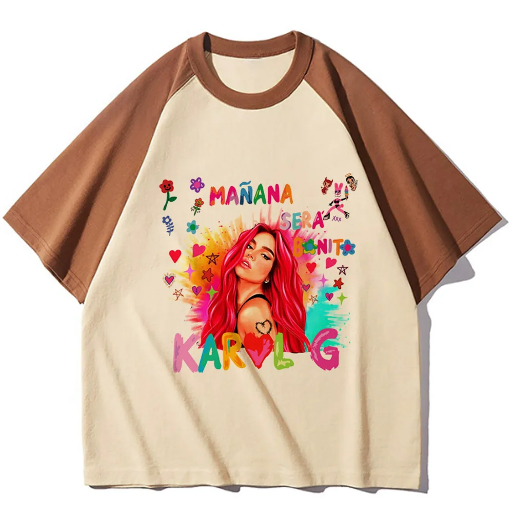 Tomorrow Will Be Nice Karol g top tees teen Retro Classic Psychedelic Gothic Pastel hip hop Punk harajuku Breathable