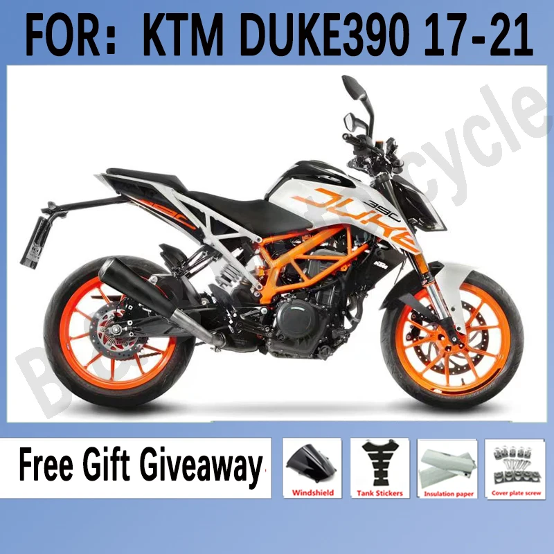 

Комплект обтекателей для KTM DUKE 390 2017 2018 2019 2020 2021 комплект обтекателей кузов DUKE 390 17 18 19 20 21 Новый обтекатель для мотоцикла из АБС