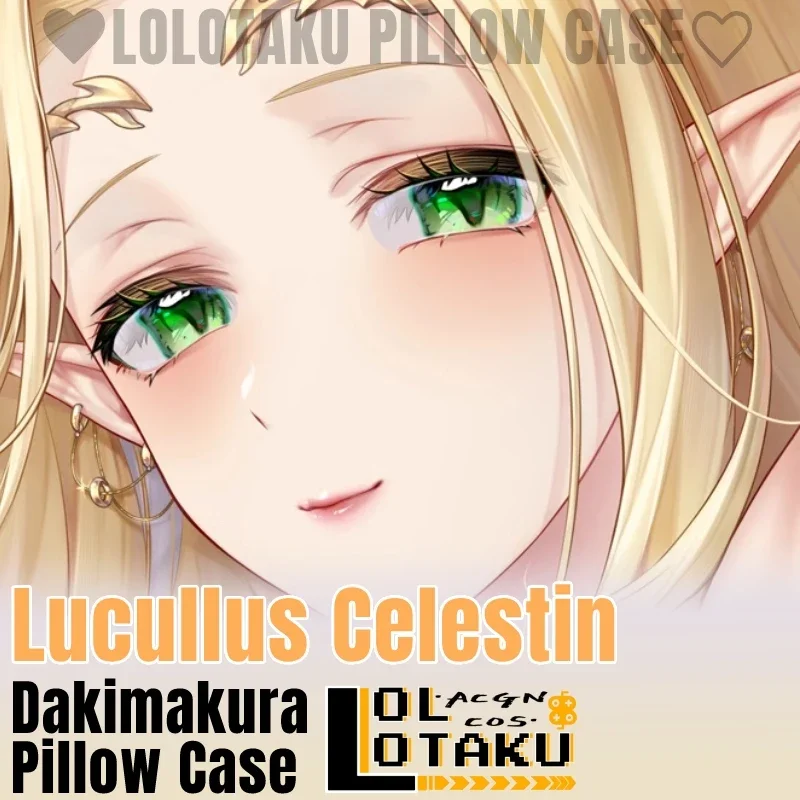 Lucullus Celestin Dakimakura Kuroinu наволочка обнимающая для всего тела сексуальный чехол