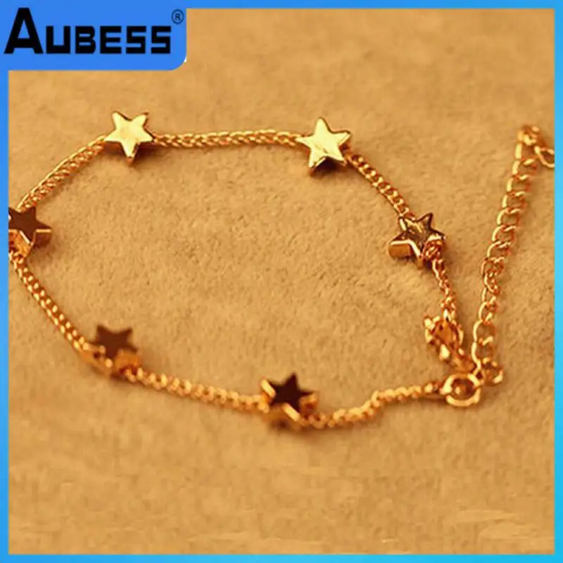 

Bangle Anniversary Gifts Romantic Chain Bracelet Korean Personality Women Bracelet Stars Bracelets Valentine's Day Gifts Fashion