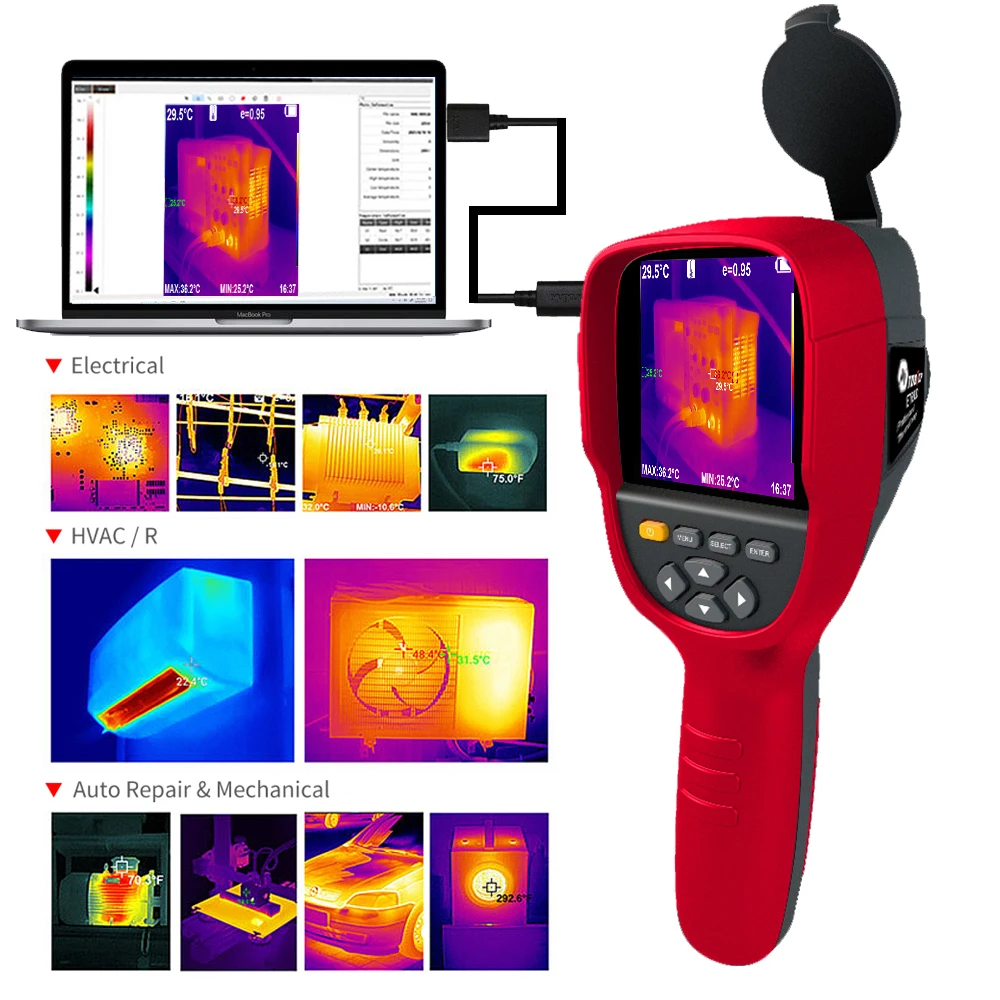 

TOOLTOP ET692D 320*240 Infrared Thermal Imager Professional Thermal Camera for Floor Heating PCB Circuit Automotive Inspect