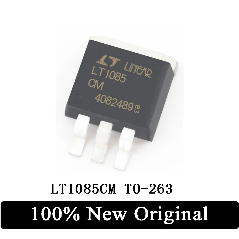 

10PCS LT1085CM LT1085IM SMD TO-263 Adjustable Voltage Regulator IC Chip the for arduino Free Shiping
