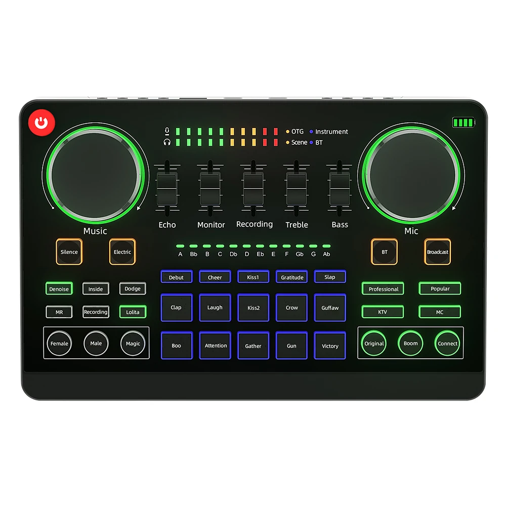 

Rechargeable Mobile Computer Interface Black USB Channel Sound Audio Live Card Color Support Feature Origin Type GUA Device