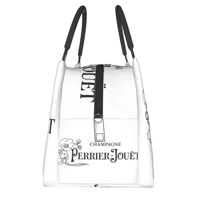 Изолированная Большая Сумка Perrier Champagne Jouets С Логотипом Для Женщин Многоразовый