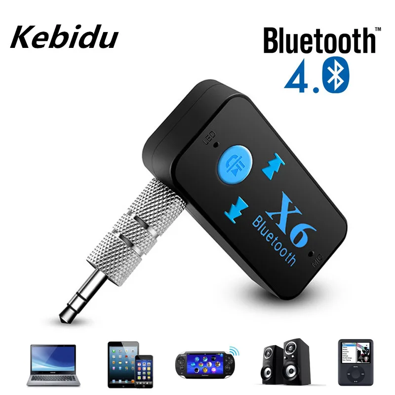 

3 in 1 bluetooth car kit v4.1 bluetooth receiver 3.5mm aux + TF card reader + handsfree call stereo audio receiver music adapter