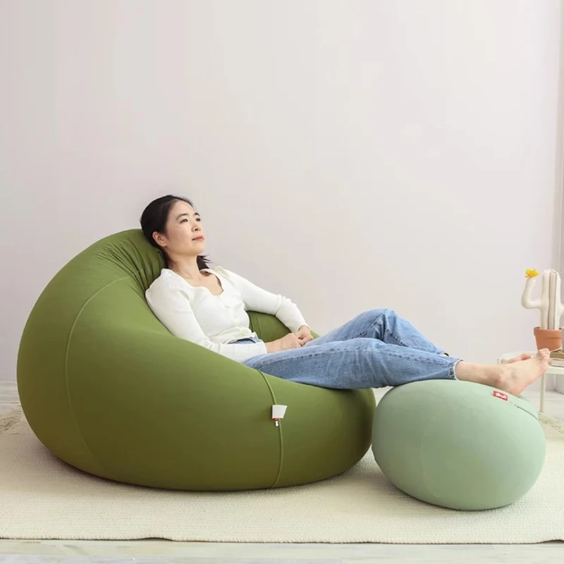 

Puffs Lazy Bean Bag Sofa Camping Soft Living Room Recliner Bean Bag Sofa Floor Bedrooms Sofa Para Dormitorio Household Products
