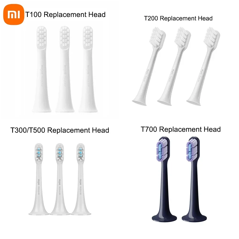 Сменные насадки для электрической зубной щетки XIAOMI T100/T200/T300/T500/T700