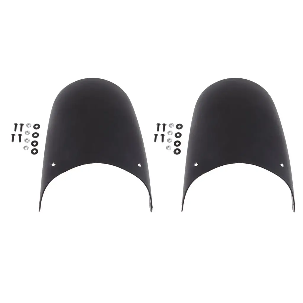 

2pcs Motorbike Front Splash Guard Mudguard Durable Wheel Cover