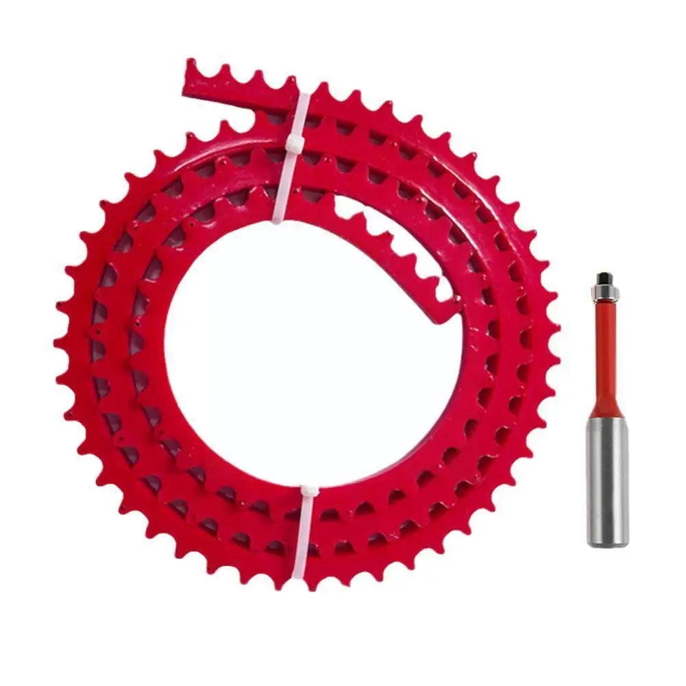 

Woodworking Profiling Strip Gear-driven Chain Design Profiling Strip Excellent Rebound Tools For Complex Shape Curve With S A4P8