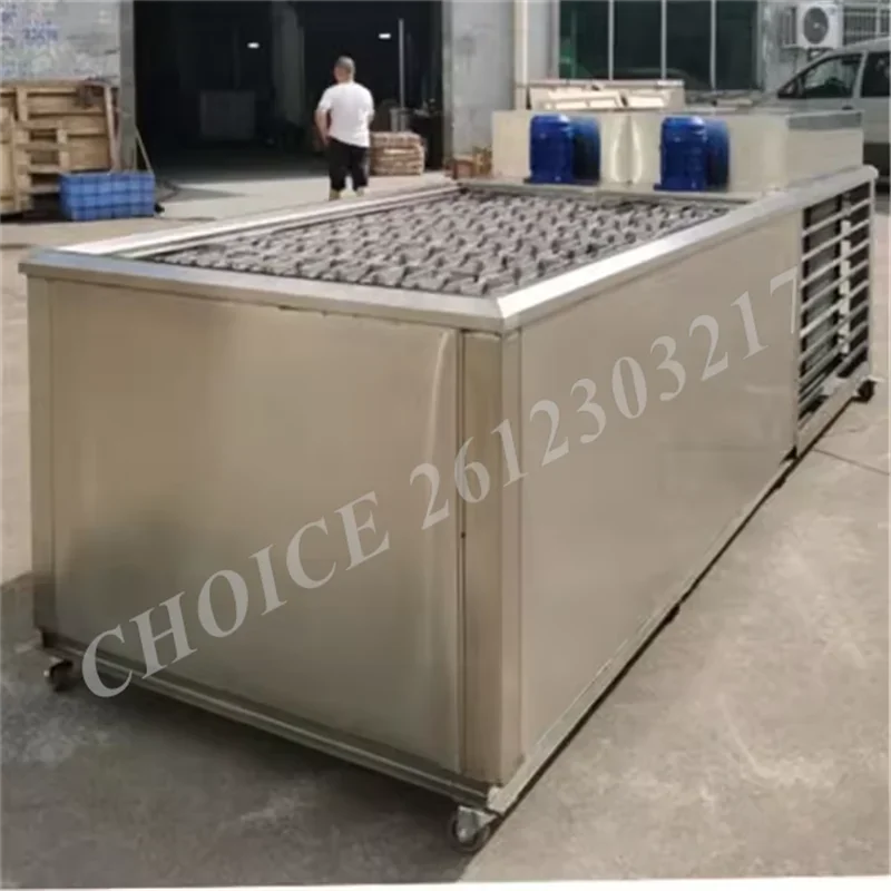 500 кг/день машина для производства блоков льда промышленная из нержавеющей стали