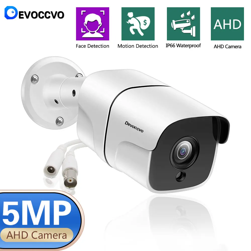 

HD Super Video surveillance HD Analog 5MP AHD Camera Surveillance Outdoor Waterproof Camera 5.0MP With IR Cut Filter 2MP