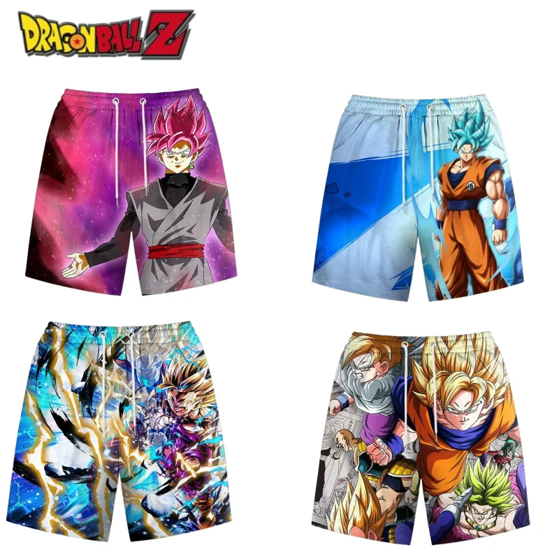 

Повседневные пляжные шорты с персонажами мультфильма «Обезьяна Король» из серии «Драконий жемчуг»