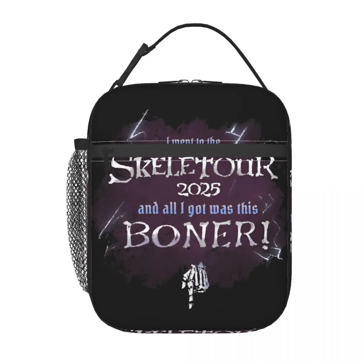 Фото Ланч-боксы GHOST SKELETOUR Boner 2025 Merch, коробка для еды, холодильник Y2K, термобокс для обеда для пикника №1
