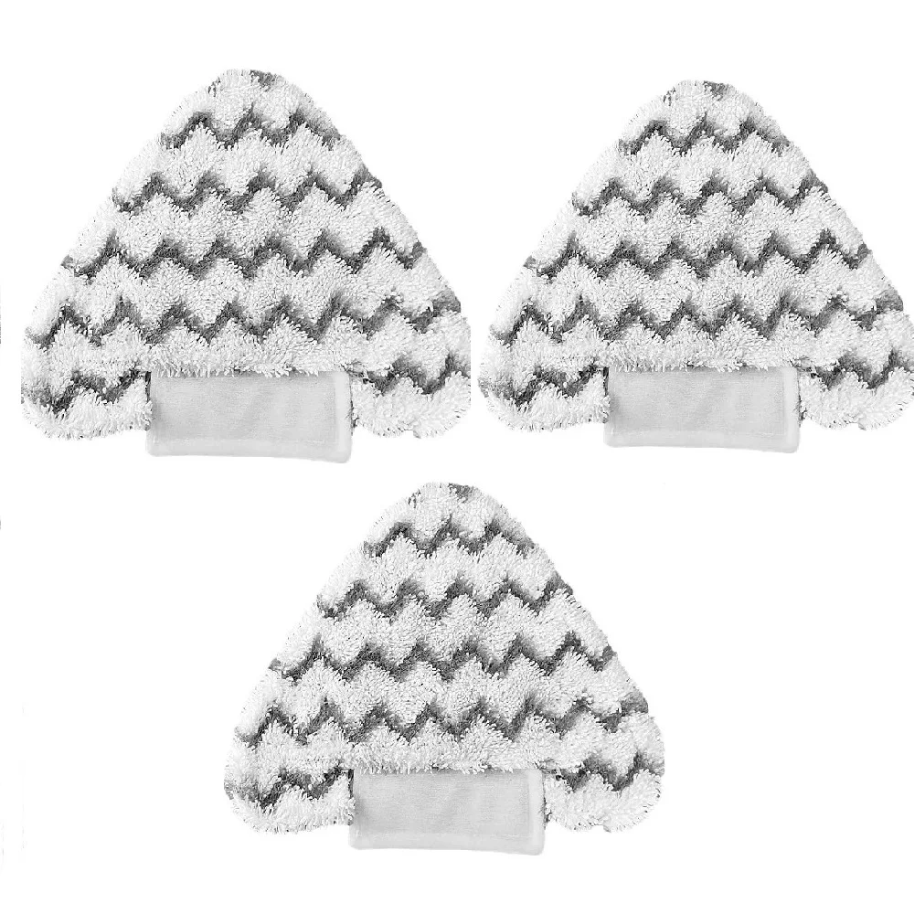 

1/2/3pcs Steam Mop Replacement Triangle Pads for Shark Steam Pocket Mop System Washable Reusable Replacement Mop Head