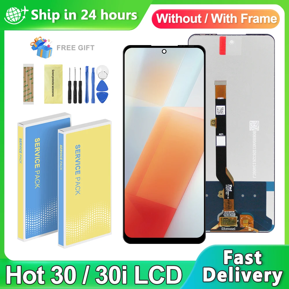 Дисплей для Infinix Note 8 X692 ЖК-дисплей сенсорный экран дигитайзер панель в сборе