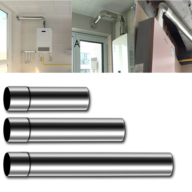 

Stainless Steel Exhaust Pipe Camping Heating Stove Exhaust Pipe Diameter 70mm