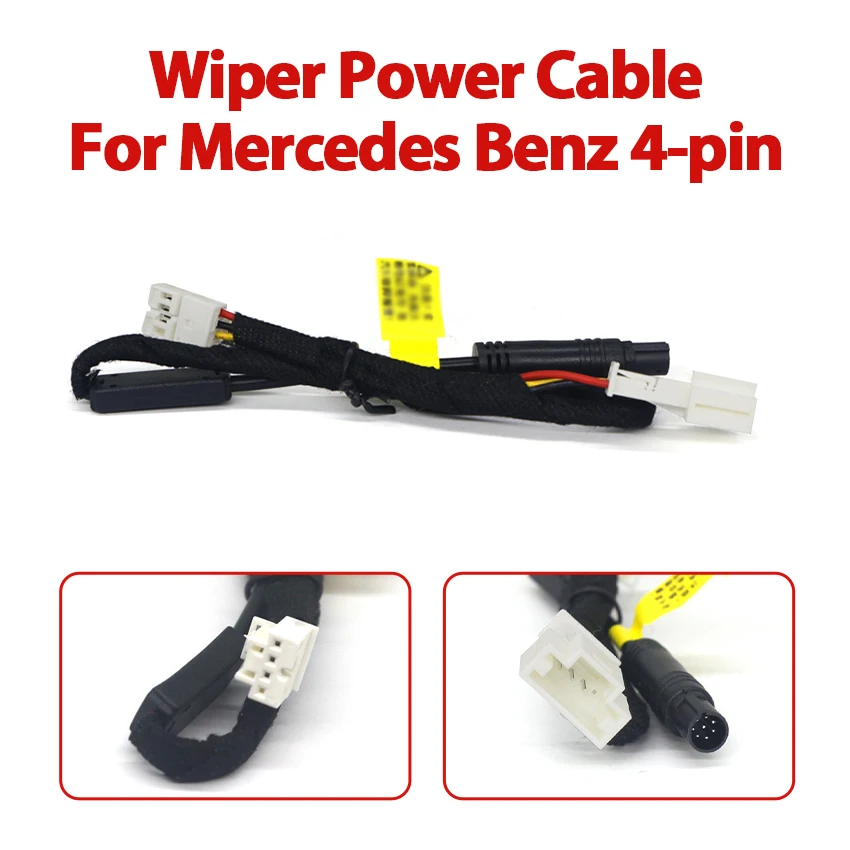 

Простая установка Кабель питания Plug and Play для автомобильного видеорегистратора Видеорегистратор Для Mercedes Benz Простота установки Подключение датчика дождя