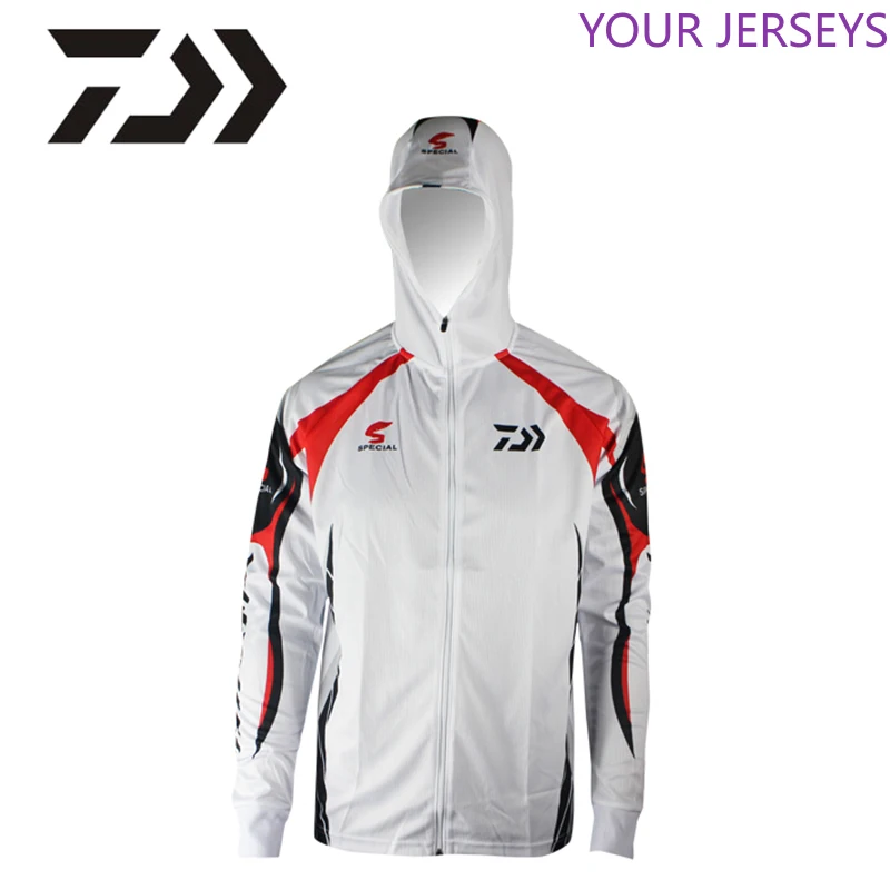 

2022 DAWA Men Outdoor Sportswear Fishing Clothing Quick-Drying Anti-UV Sun Fishing Shirt Long Sleeve Sports Clothes Pesca