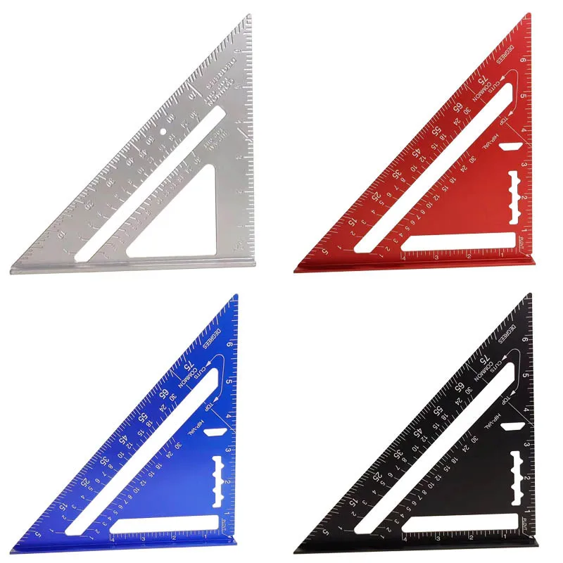 Линейка для деревообработки Yunbei линейка из алюминиевого сплава 7 дюймов