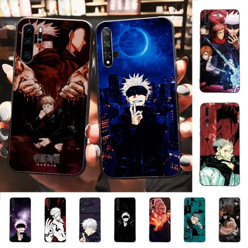 

Anime Jujutsu Kaisen Phone Case for Huawei P30 40 20 10 8 9 lite pro plus Psmart2019