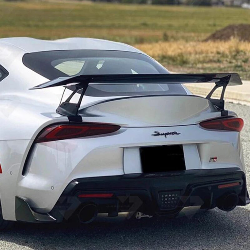 

For Real Carbon Fiber Accessories Spoiler Toyota Supra A90 Car Trunk Refit Wing Tail Body Kit Voltex Style 2019 2020 2021