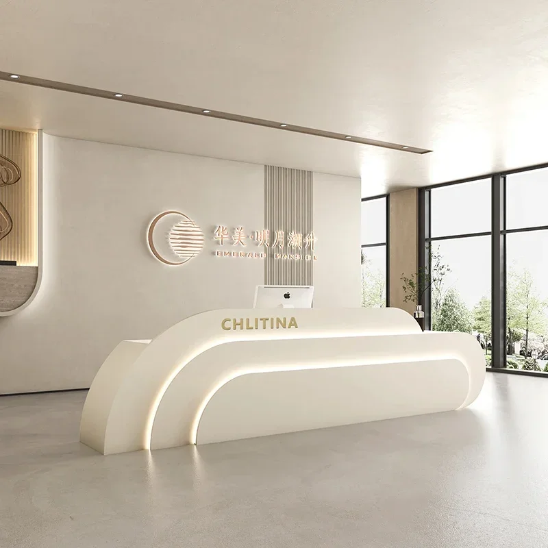 Стойка ресепшн для ресторана стойка хранения в салоне красоты современный