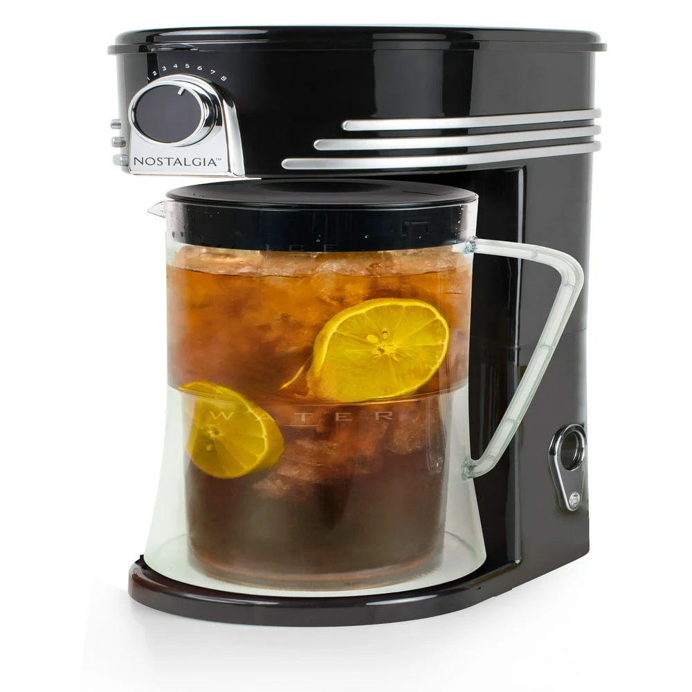 

Ice 3-Quart Iced Coffee and Tea Brewing System with Plastic Pitcher, Black