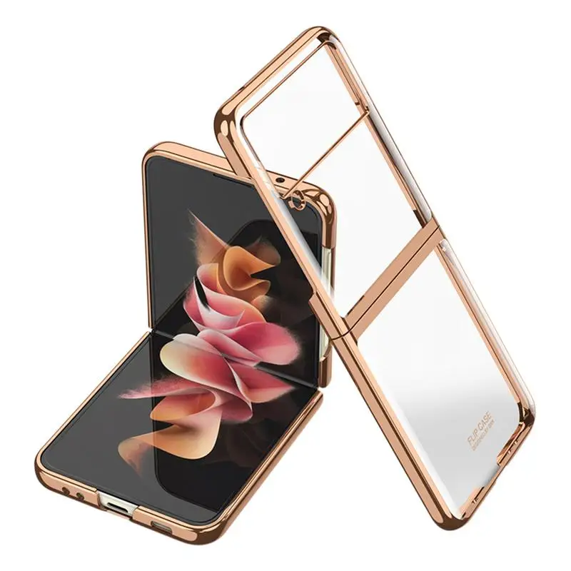 

Flip 3 Case Non-Slip Grip Protective Phone Cover Shockproof Phone Case Lightweight Cell Phone Cases For Z Flip3 5G 2021