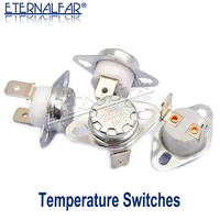 ksd301 ksd302 16a 155 240 250 300 c degrees ceramics bent foot thermostat normally closed temperature switch temperature control