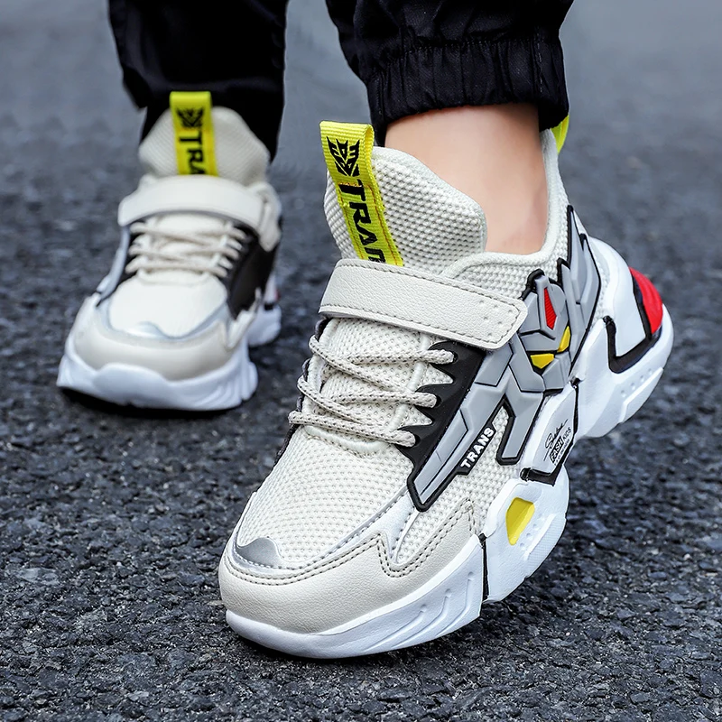 2023 Spring Kids Running Shoes Children's Fashion Running Tennis Casual Sneakers Breathable Boys Child Shoes Chaussure Enfant