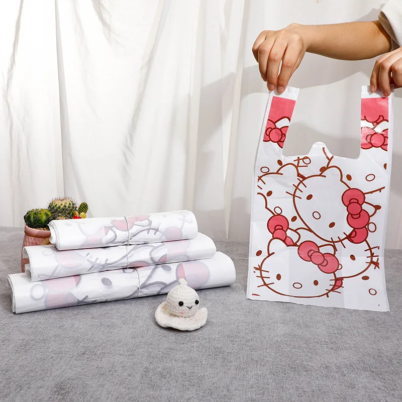 20 шт. пластиковые пакеты Hello Kitty для сохранения свежести продуктов - купить по