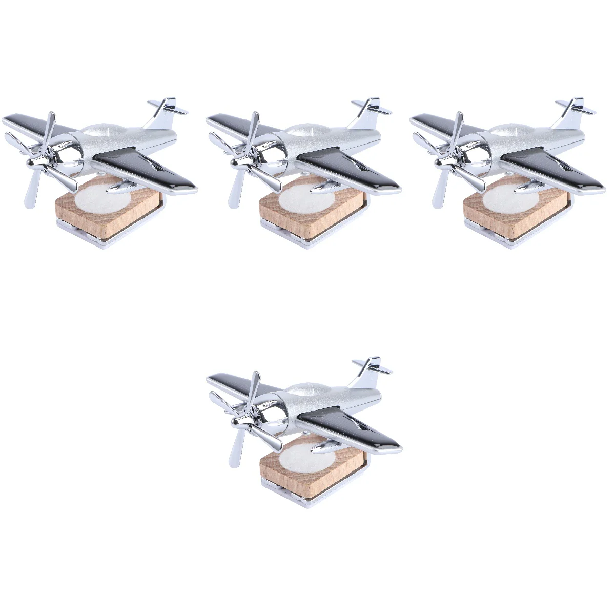 

4 pcs Dashboard Figurine Decor Car Rotating Aromatherapy Car Air Diffuser Auto Essential Oil Diffuser Car Helicopter Ornament