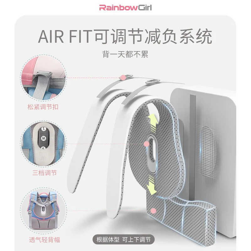 Children School Bags Girls Kids book bag Primary Orthopedic school backpack princess Backpack schoolbag kids Mochila Infantil