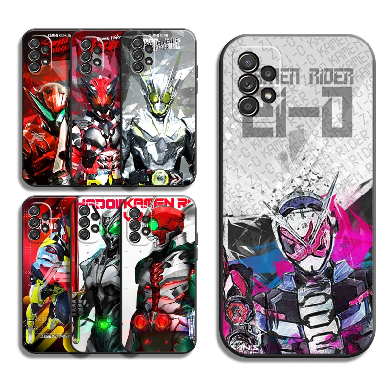 

Kamen Rider Bandai Phone Cases For Samsung Galaxy A51 4G A51 5G A71 4G A71 5G A52 4G A52 5G A72 4G A72 5G Back Cover Soft TPU