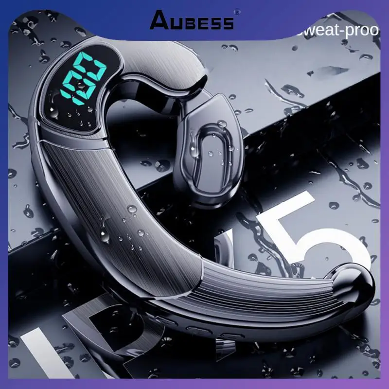 

About 15g Sports Headset Small And Lightweight Powerful Chip Wireless Headset Long Range Waterproof 300mah Earphone