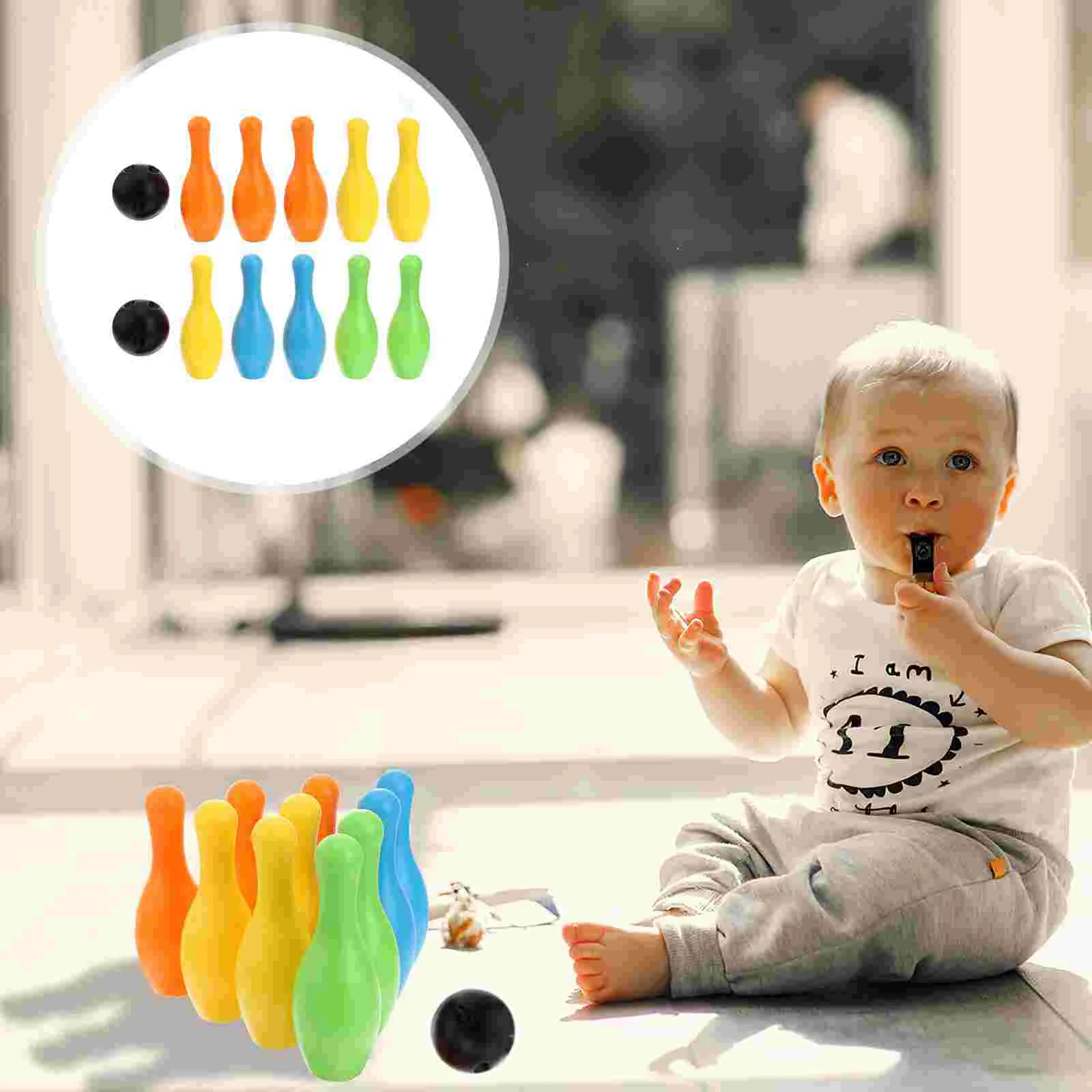 

Bowling Kids Ball Game Supply Kid Kit Indoor Child