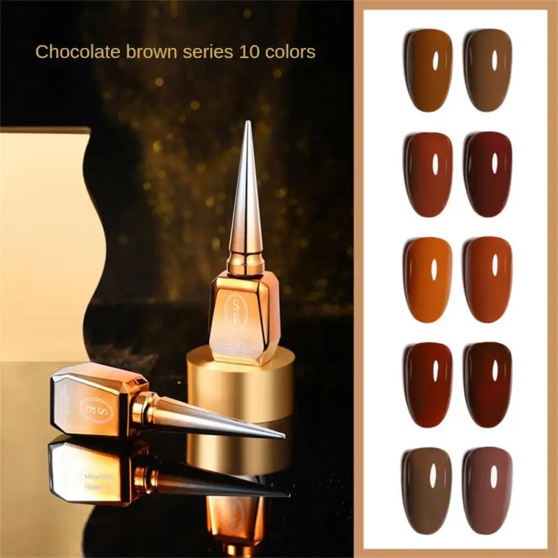 

15ML Gel Polish Gel Brown Green Series Phototherapy Nail Semi-permanent Art Manicure Soak Off LED UV Polish