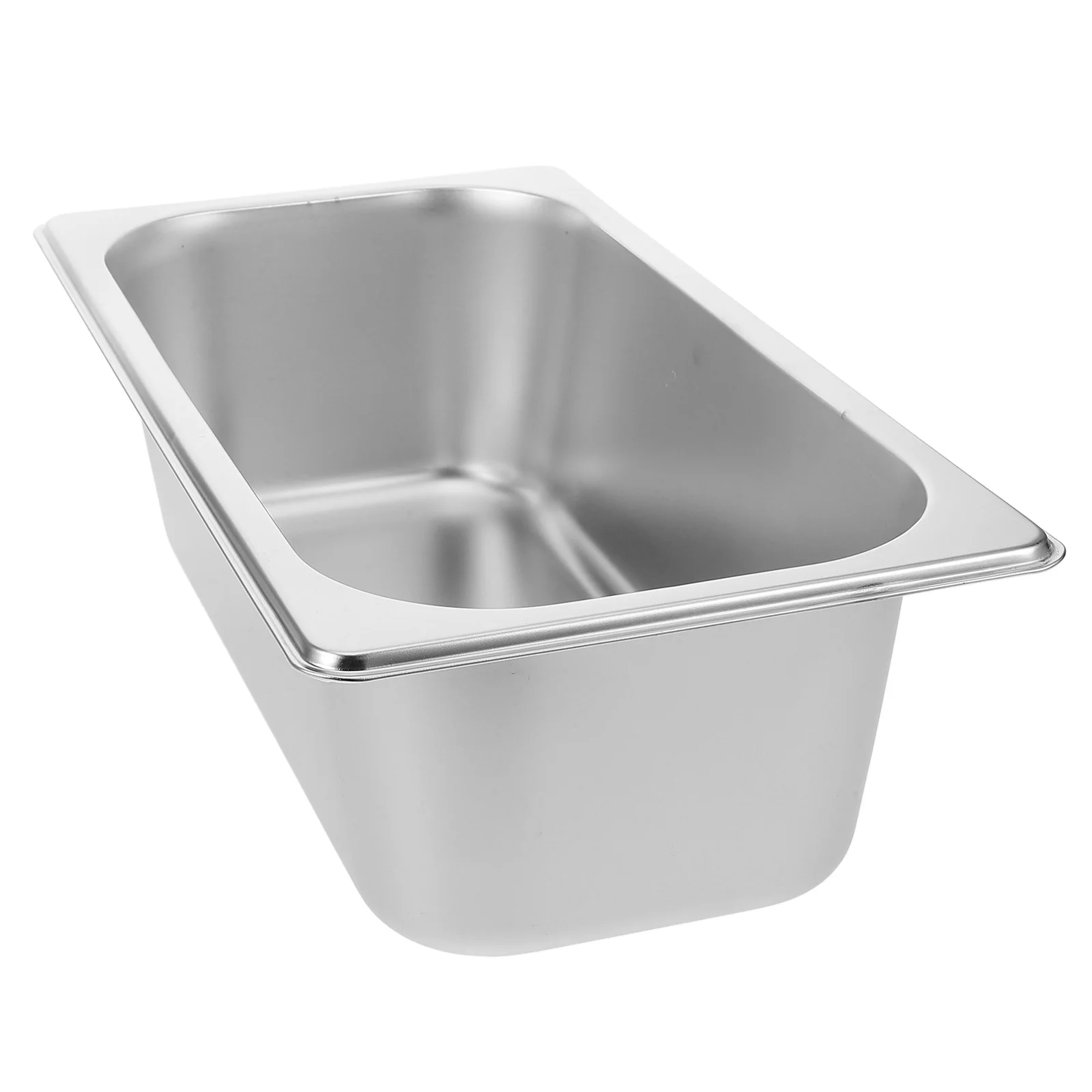 izolowana taca na umywalkę bufetową prostokątna stołówka patelnia ze stali nierdzewnej do dużego uchwytu żywność podgrzewacz żywności