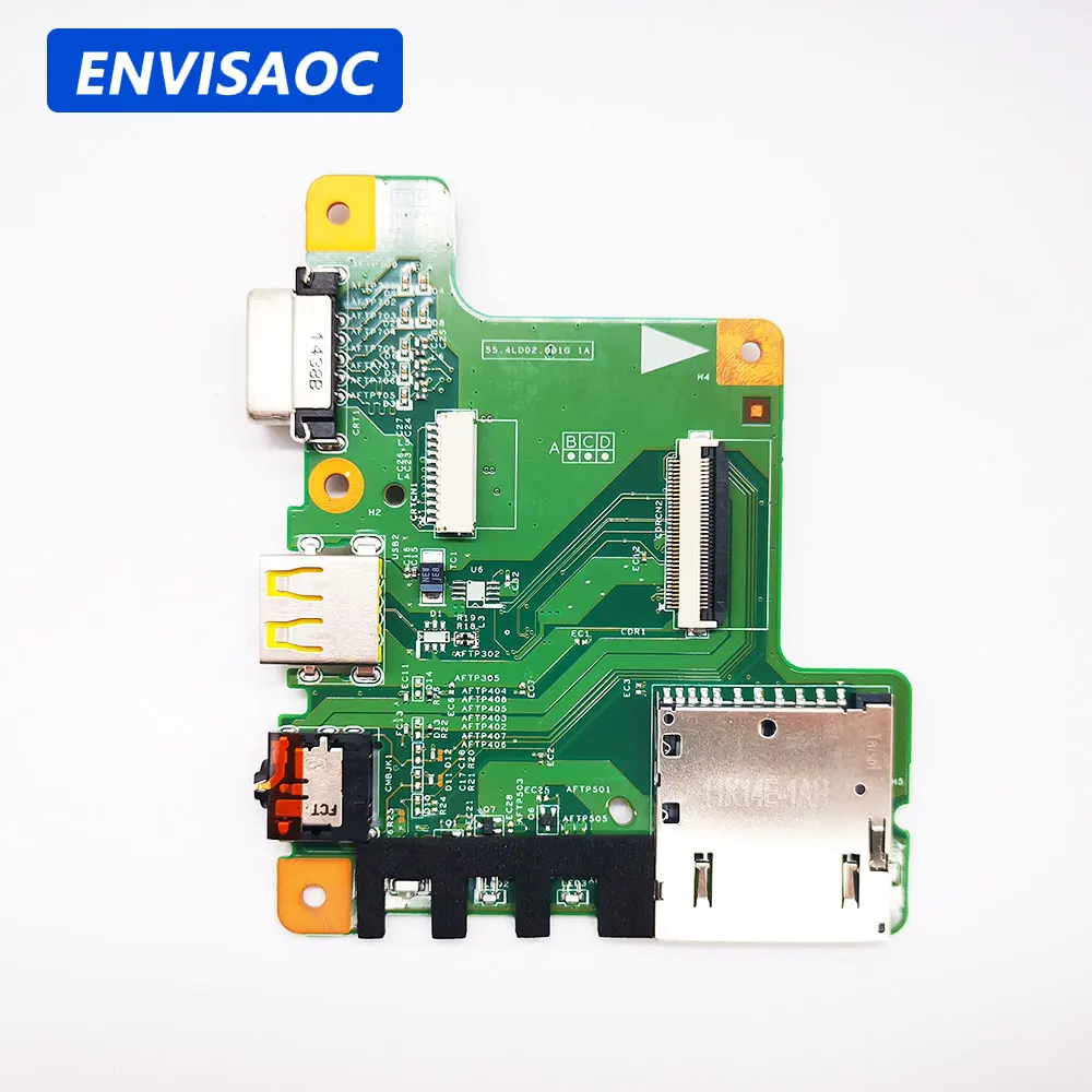 Для ноутбука Lenovo K4350 K4350A K4450 K4450A I/O VGA USB кардридер аудио разъем для наушников плата LK491s 48,4ld04. 011 90002494