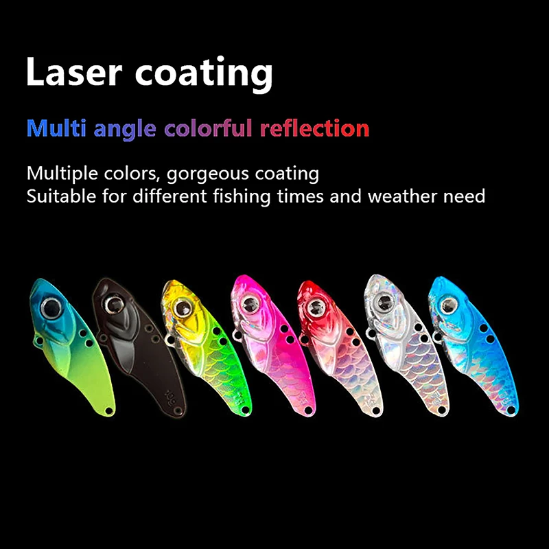 1 шт. металлическая рыболовная приманка 5-15 г